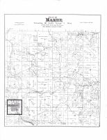 Makee Township, Waukon, Village Creek, Allamakee County 1886 Version 1